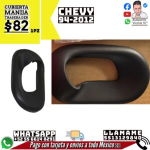 Cubierta Manija Trasera Der