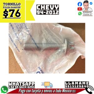 Tornillo Polea Damper