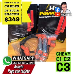 Cables de Bujia Silicon