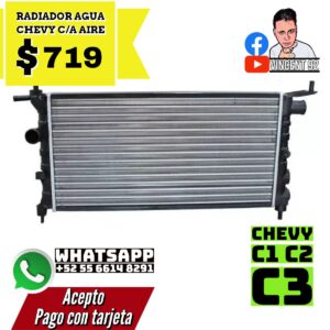 Radiador Agua C/A Aire