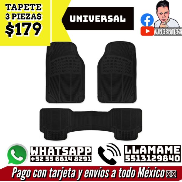 Tapete 3 Piezas