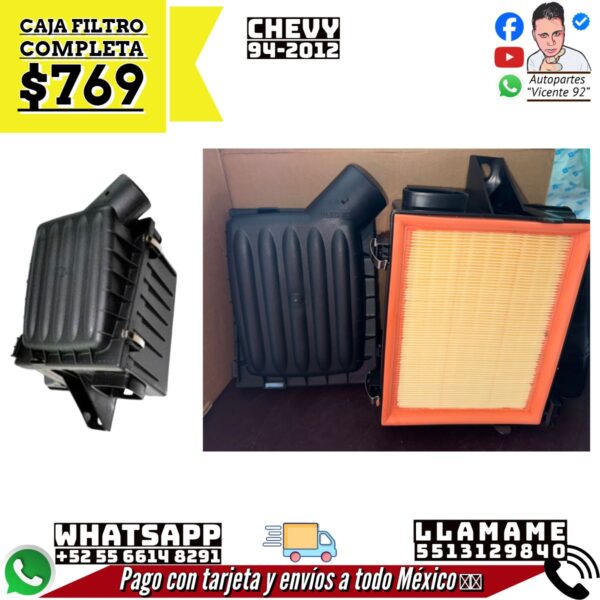 Caja Filtro Completa