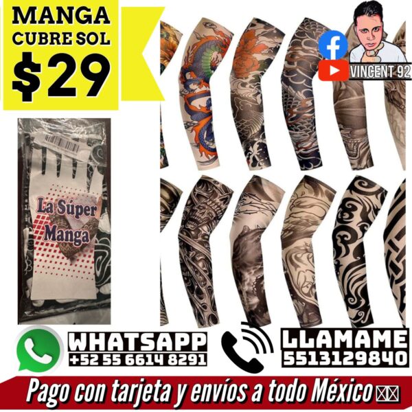 Manga Cubre Sol