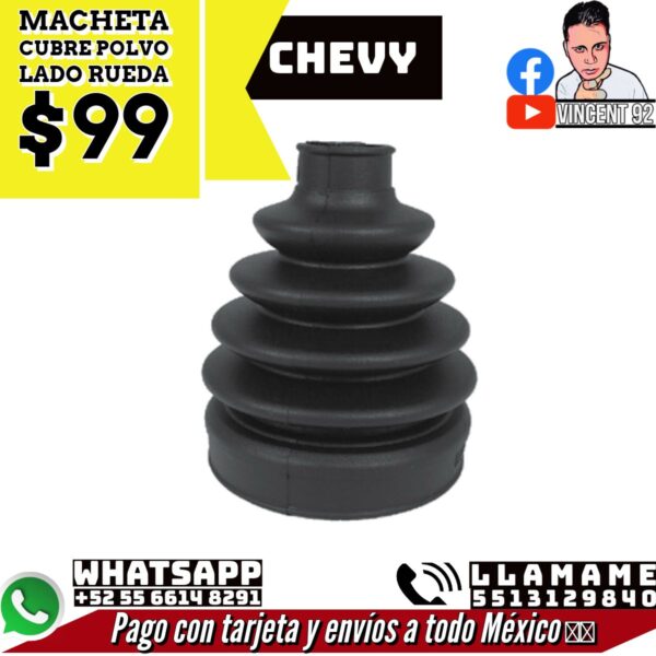 Macheta Cubre Polvo Lado Rueda