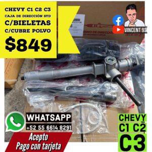 Caja de Direccion STD C/Bieletas C/Cubre polvos