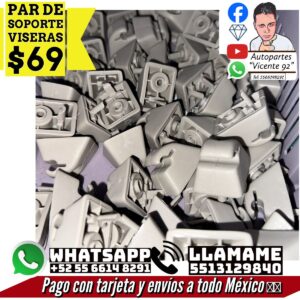 Par de Soportes Viseras