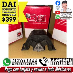 Soporte Tras-Motor S/A
