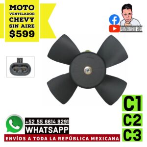 Moto Ventilador Sin Aire