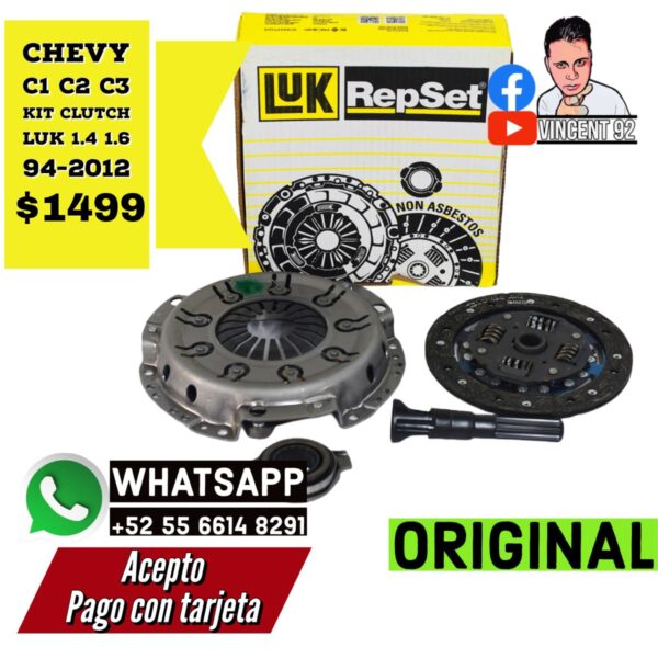Kit Clutch Luk 1.4 1.6