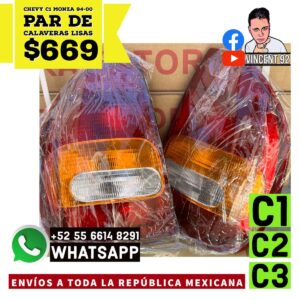 Par de Calaveras Lisas
