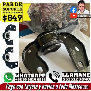 Par de Soporte Barra Tensora