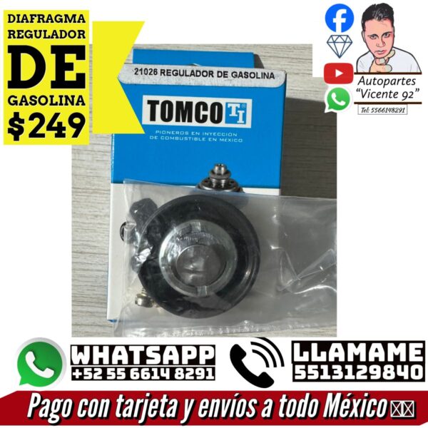 Diafragma Regulador de Gasolina