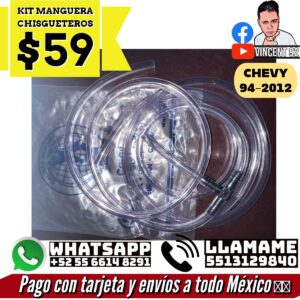 Kit Manguera Chisgueteros