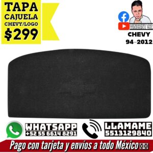 Tapa Cajuela Chevy/Logo