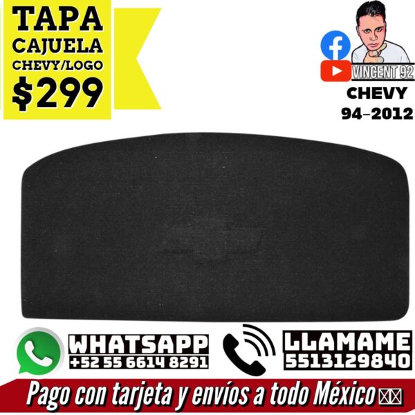 Tapa Cajuela Chevy/Logo