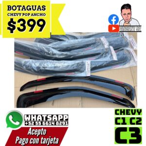 Botaguas Chevy POP Ancho