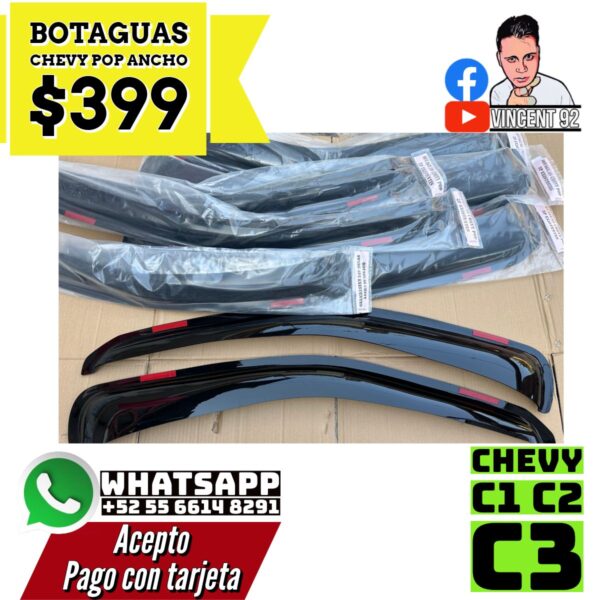 Botaguas Chevy POP Ancho