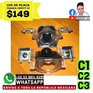 Luz de Placa Trasera