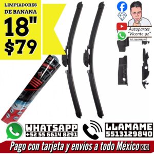 Limpiadores de Banana 18"
