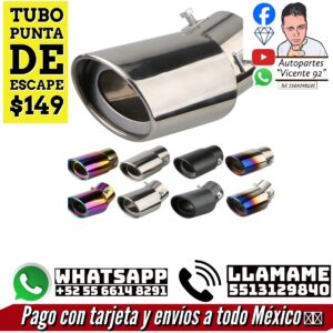 Tubo Punta de Escape