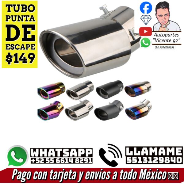Tubo Punta de Escape
