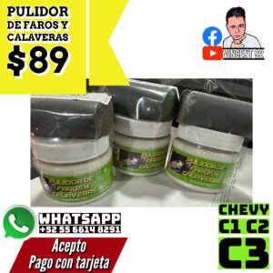 Pulidor de Faros y Calaveras