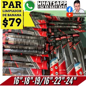 Par de Limpiador de Banana