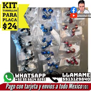 Kit Tornillos Para Placas